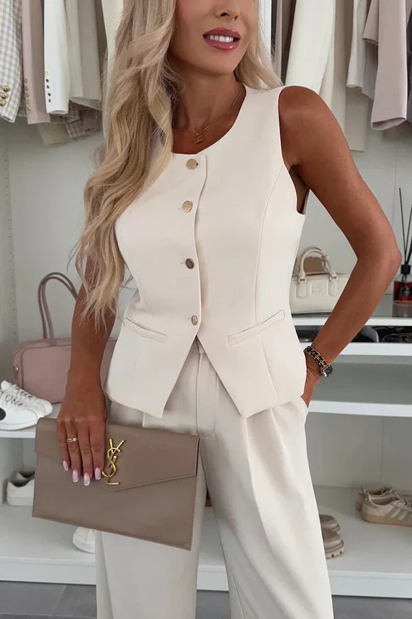 Amra | Completo elegante con top e pantaloni