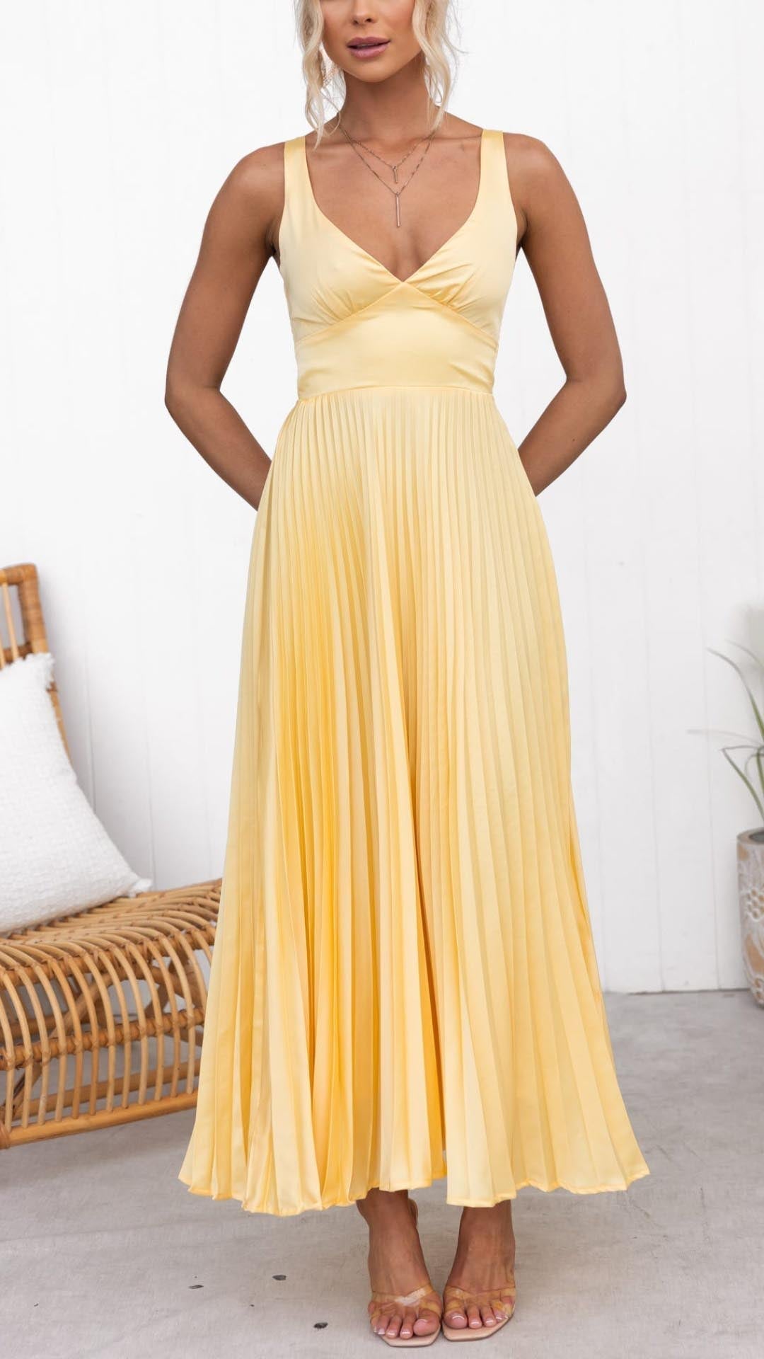 Florence | Dress with V-Neck