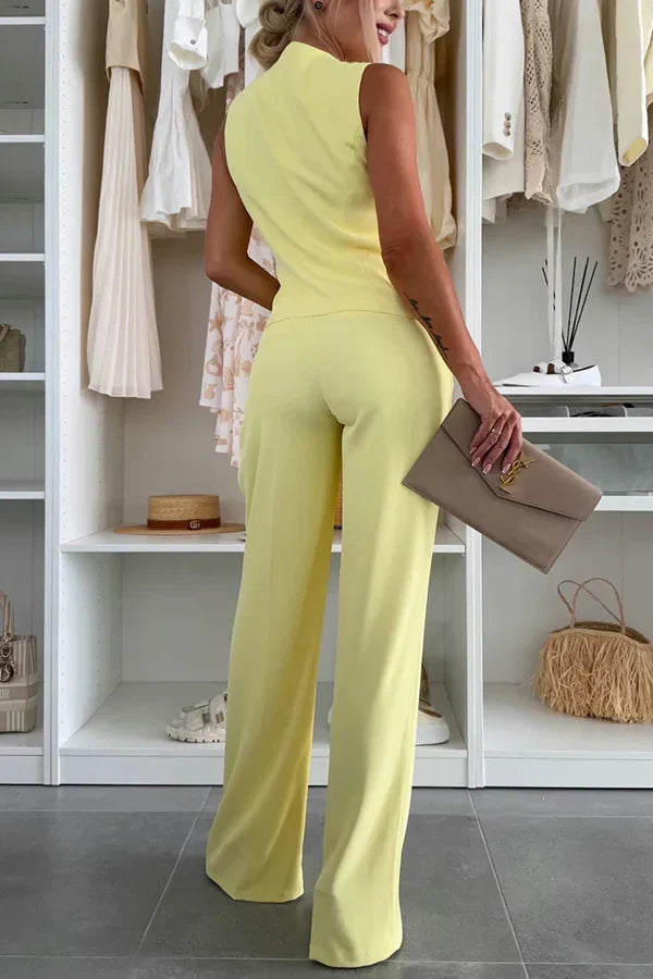 Amra | Completo elegante con top e pantaloni