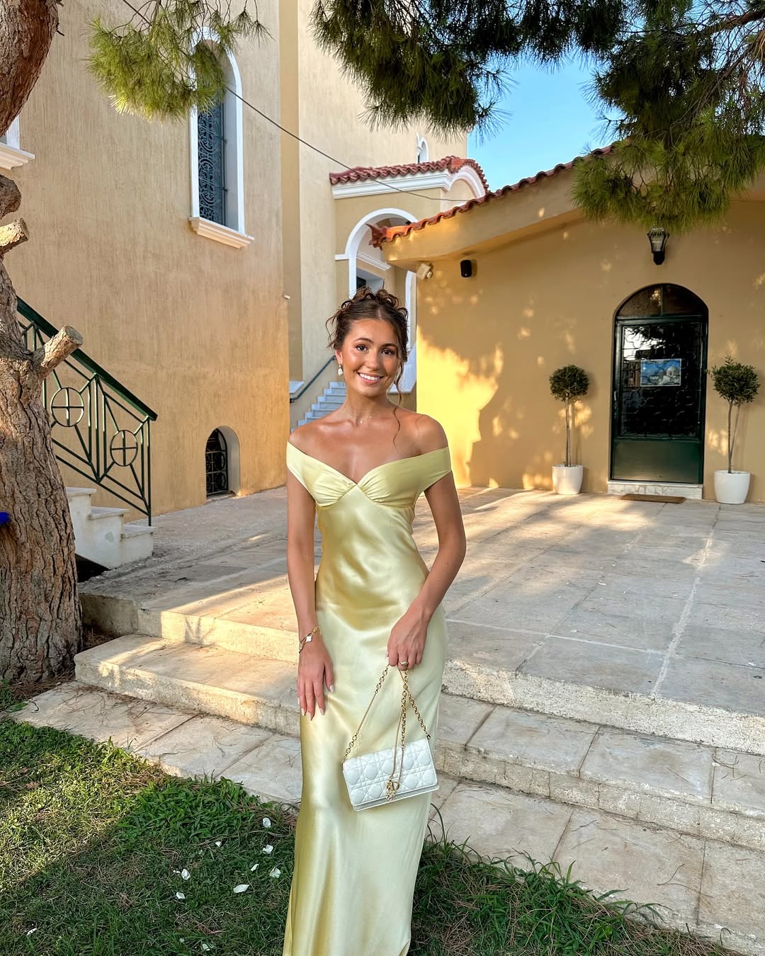 Lunivé | Satin Backless Maxi Dress