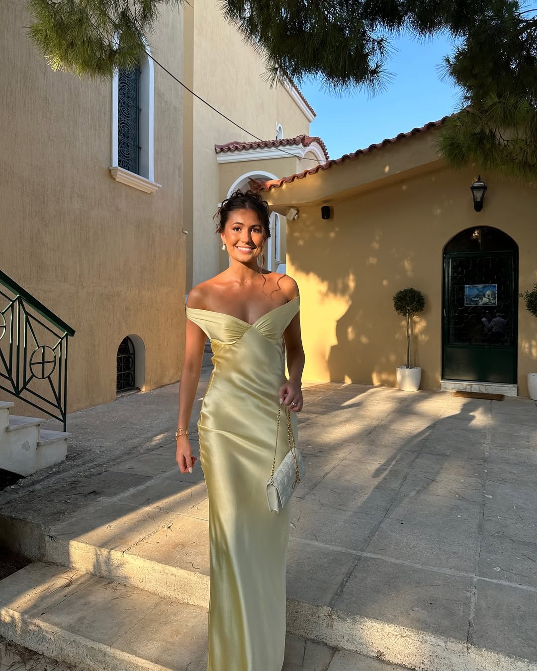 Lunivé | Satin Backless Maxi Dress