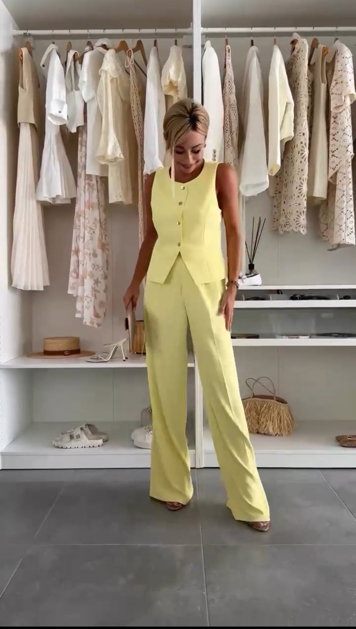 Amra | Completo elegante con top e pantaloni