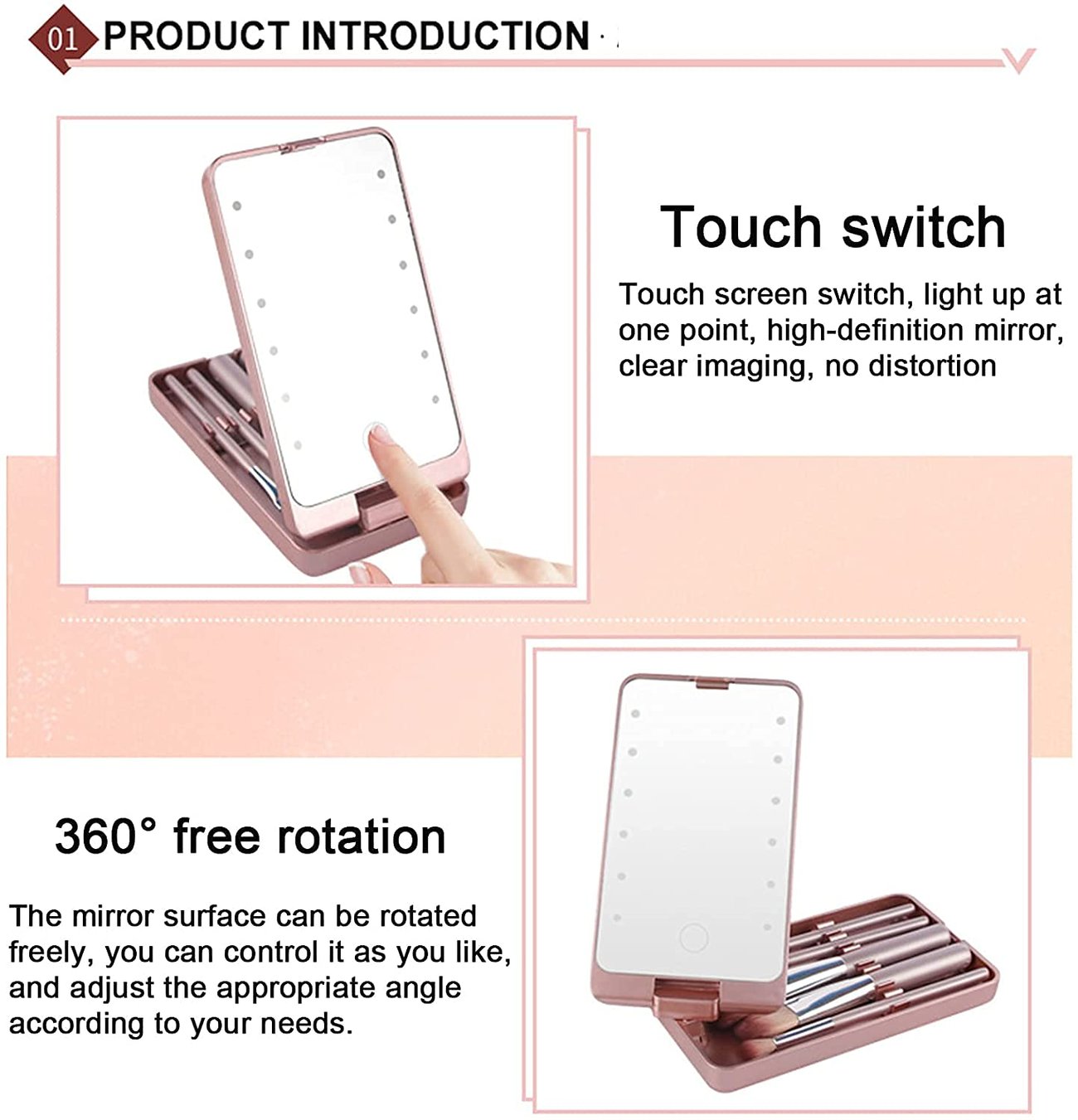 Lunivé™ | LumiBrush Portable LED Brush Set