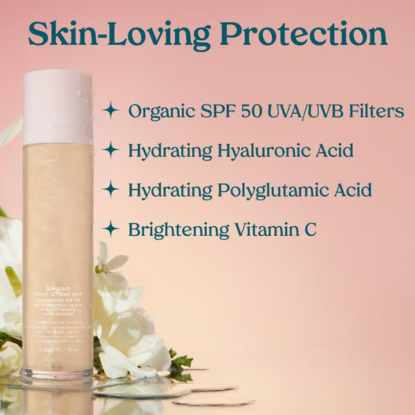 Lunive™ SunMist | SPF 50 Setting Spray