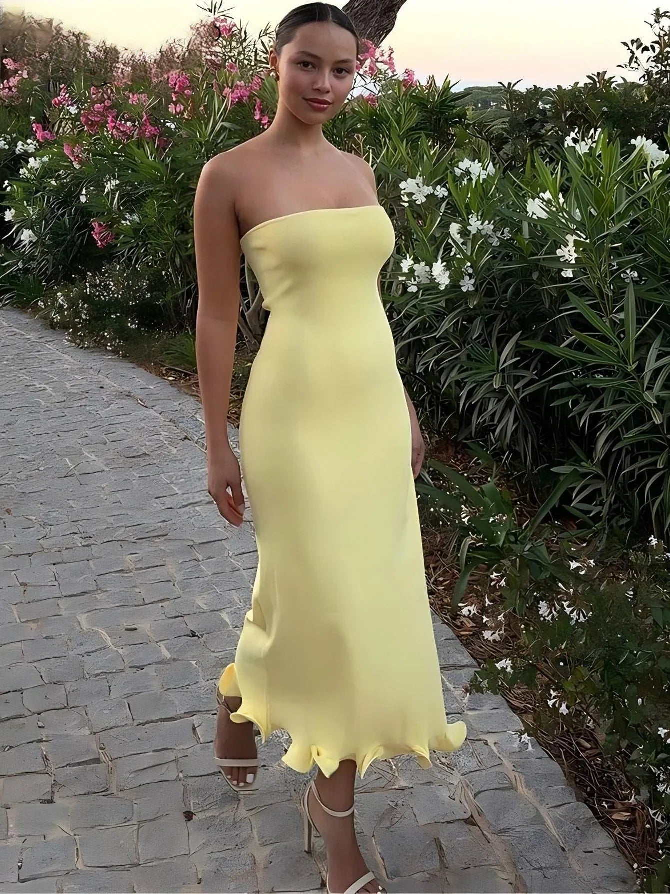 Juliette | Elegant Bandeau Dress