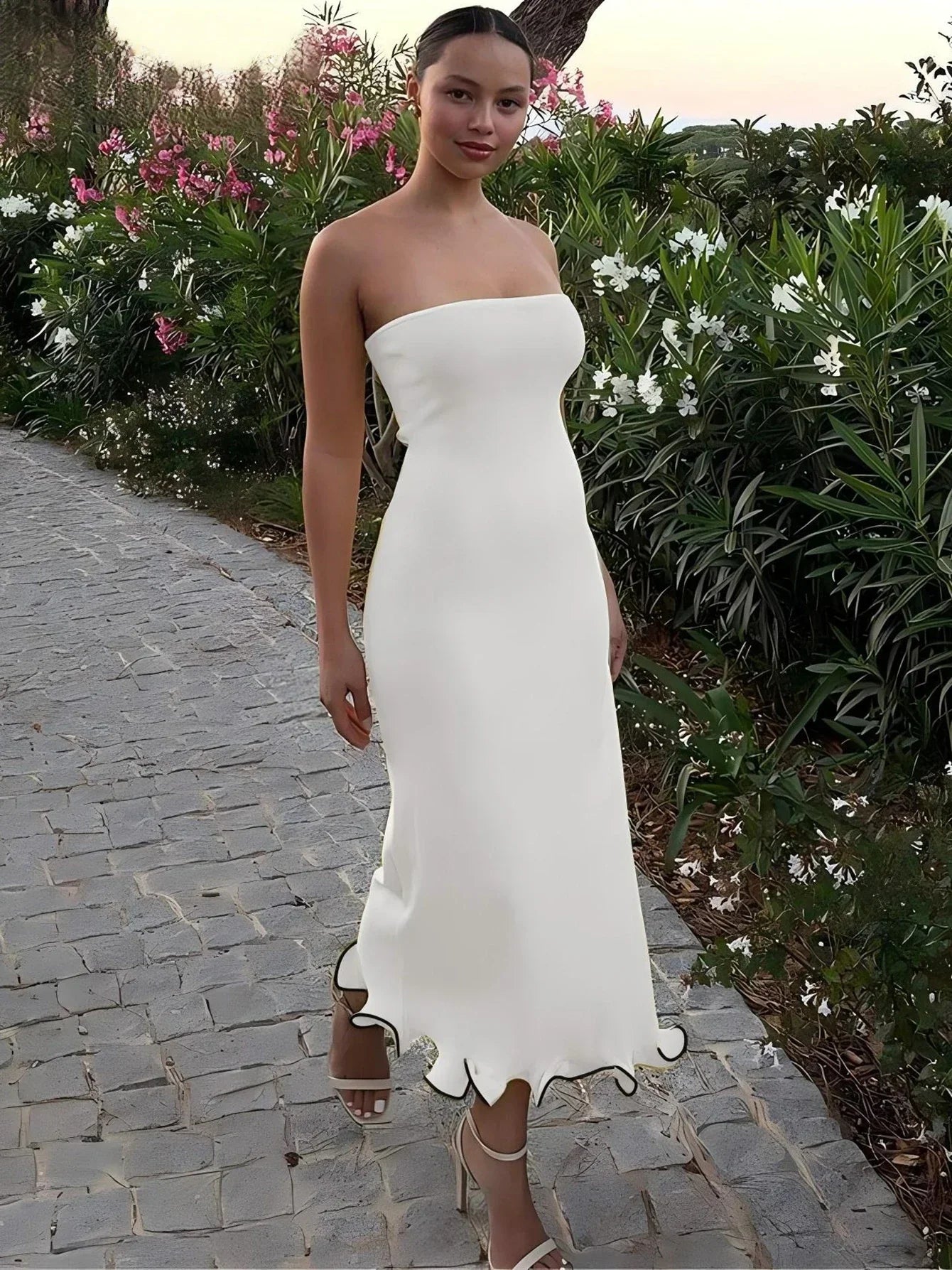 Juliette | Elegant Bandeau Dress